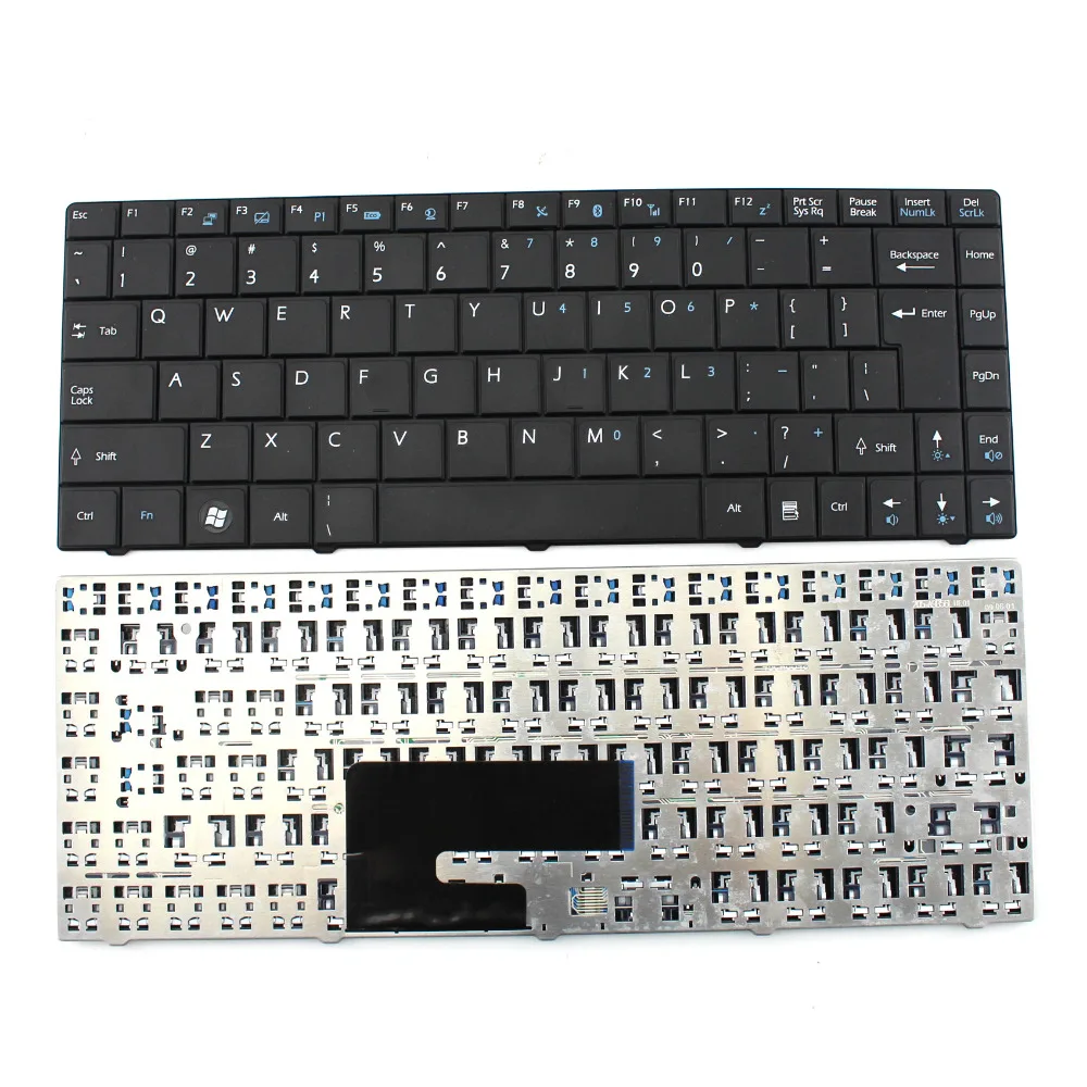NEW Laptop keyboard for MSI X320 X340 X300 Series US Parts Replacement Wholesale QWERTY Teclado