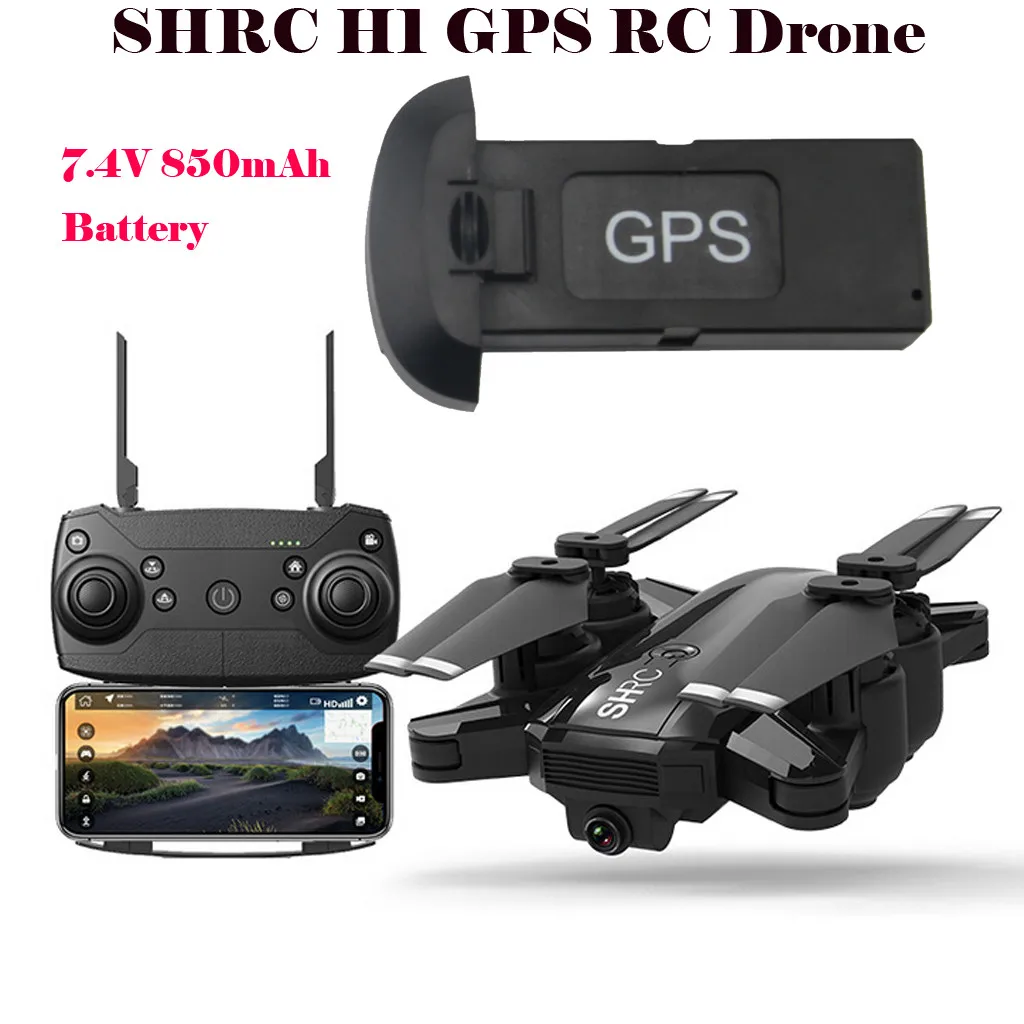 2 шт. 7 4 В 850 мАч Lipo высокомощный Аккумулятор для SHRC H1 gps Радиоуправляемый Дрон RC