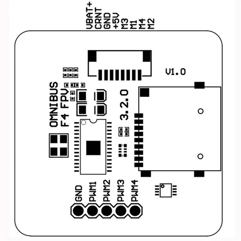 30 5*30 5 мм Betaflight F4 BetaFlight 3.2.0 OSD STM32F405RGT6 Контроллер полета для моделей мультикоптеров