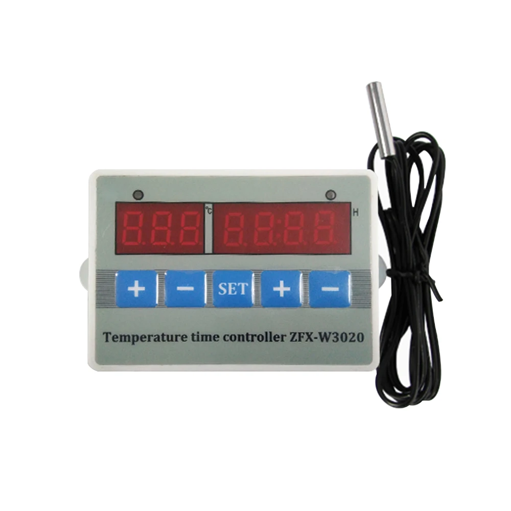 

2019 ZFX-W3020 Digital Intelligent Temperature Controller Timing Temperature Control Switch With Adjustable Time Control