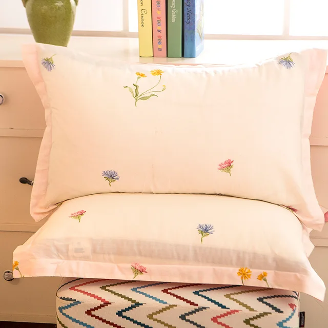 1 Piece 48cm*74cm Beauty Floral Printed Pillowcase 100 Polyester