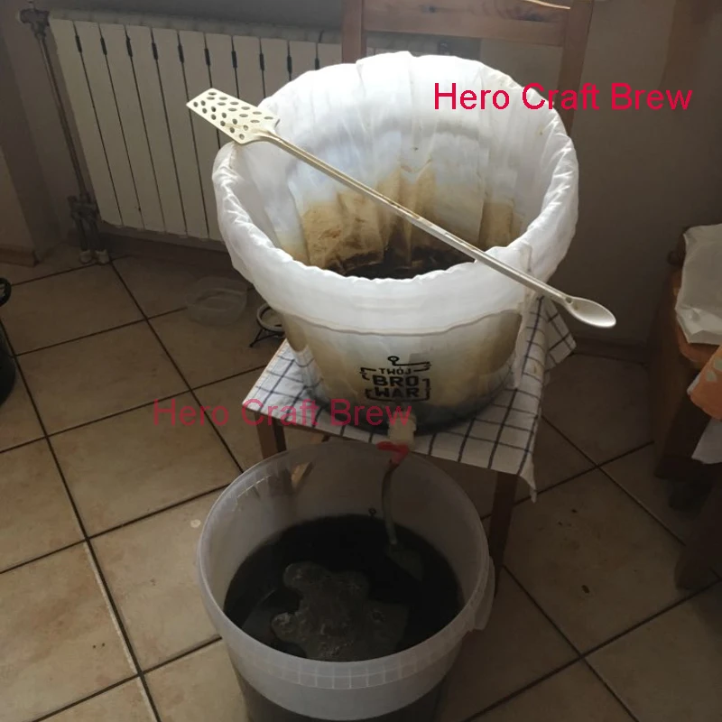 Все Mash Tun пивной пивоваренный мешок для чайника домашнего пивоварения пюре мешок для получения чистого сусла вина может быть настроен