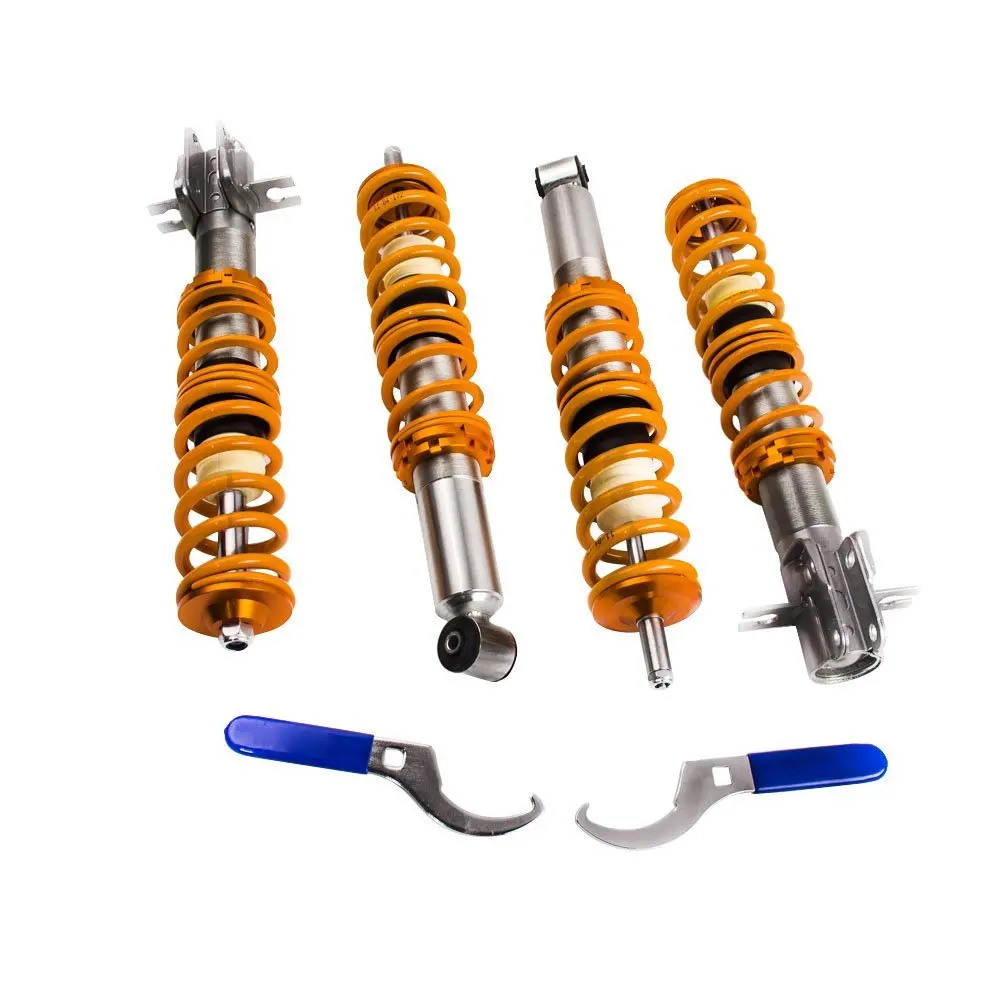 Adjustable Damper Coilover Lowering Struts For VW Golf Mk1 75 94 Jetta