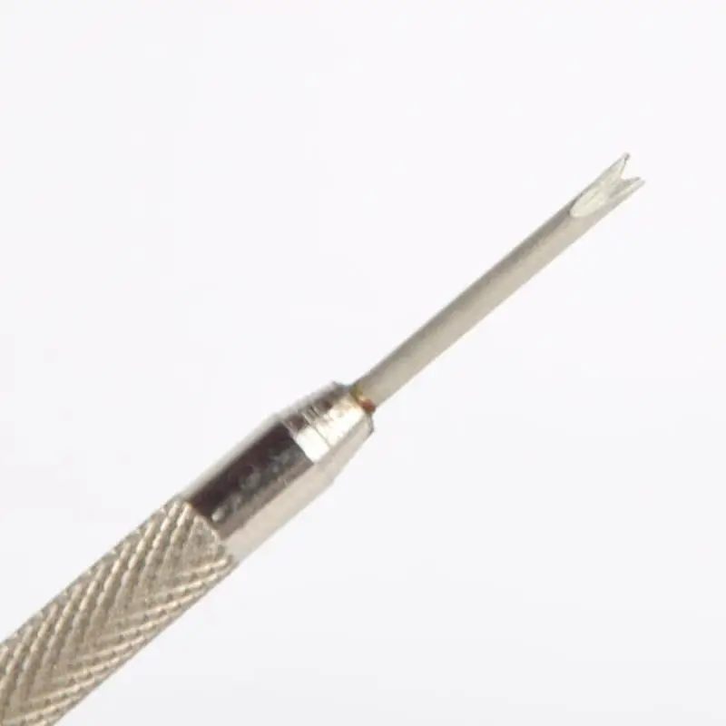 1Pc Watch Strap Band Spring Bar Pin Link Remover Repair Tool Stainless Steel Silver Double Ends Multifunction Watch Band Opener