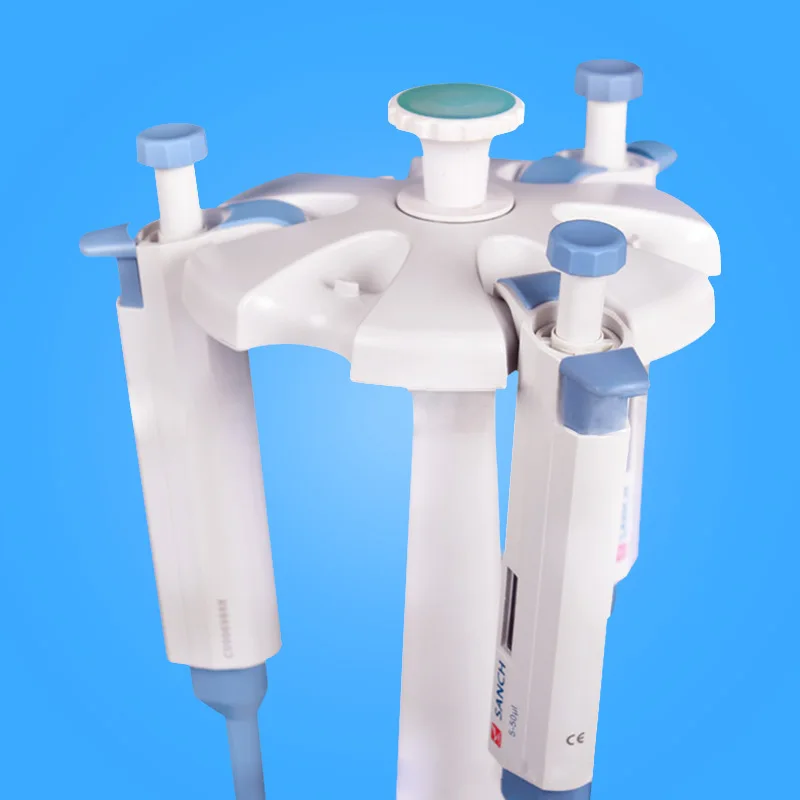 Circular Rotating Pipette rack pipette stand for adjustable pipette applicable for Dragon lab, Biohit, thermoelectric, Eppendorf