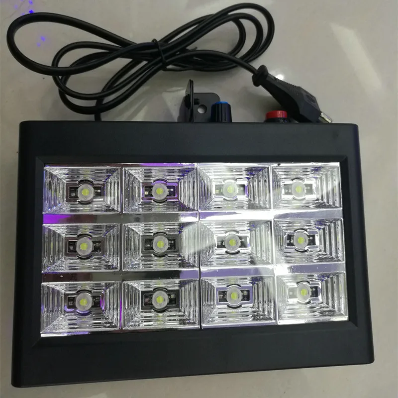 

led colorful/ White Stage Light sound control Disco Strobe Light Flash Light Club Stage Lighting Effect 110V 220V AC EU/US Plug