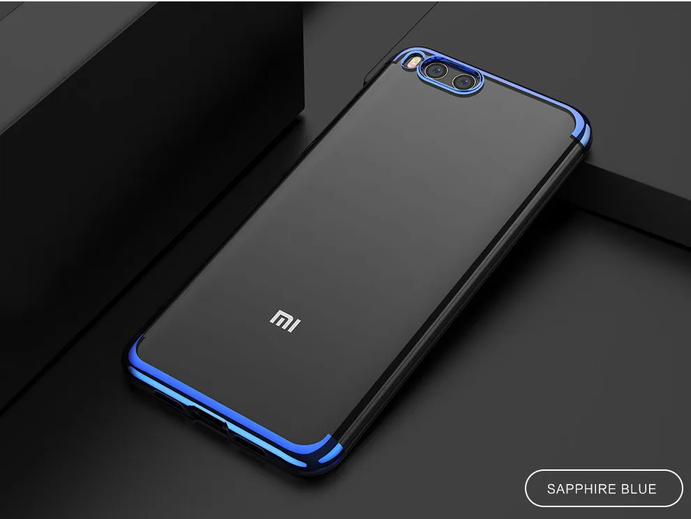 FLOVEME Luxury Plating TPU Silicon Phone Case For Xiaomi mi 6 Coque Gold Plated Ultra Slim Transparent Cover Case For Xiaomi mi6 (12)