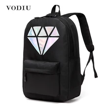 Женский кожаный длинный кошелек на молнии, дизайн одежды, высокое качество, большой стиль колледжа, подходит для школьных мальчиков и девочек ноутбук водонепроницаемая сумка с бриллиантами