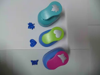 

3pcs(2.5cm) maple,heart,butterfly shape craft punch set Punch Scrapbooking school Paper Puncher eva hole punch free shipping
