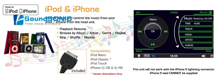 Excellent Freelander DVD GPS For Land Rover Freelander Car DVD GPS Navigation Audio Video Player Bluetooth USB Ipod Steering wheel control 6