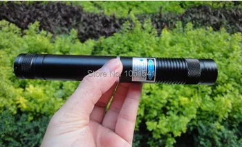 

Super Powerful! 100W 1000000m 450nm Blue laser pointer Flashlight Burning match/dry wood/Burn cigarettes Lazer Torch+Gift box