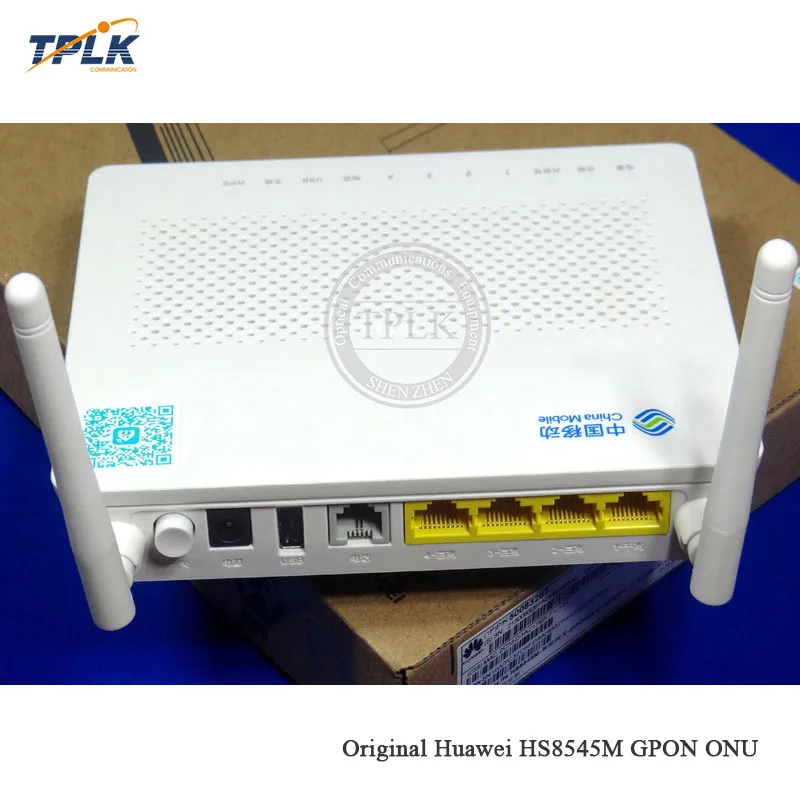 Новое оригинальное оптоволоконное оборудование HUA WEI HS8545M5 GPON ONU ONT с 1GE+ 3FE+ VOICE+ wifi GPON ONU для FTTH режима SC/UPC роутера