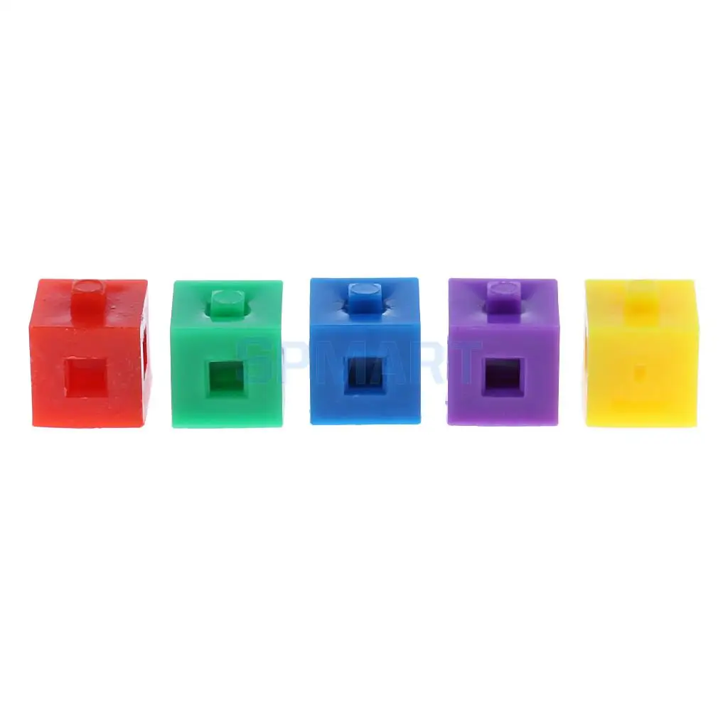 100x детский Строительный набор, складывающиеся кубики, кубики, пазлы для творческих, вечерние, игрушек