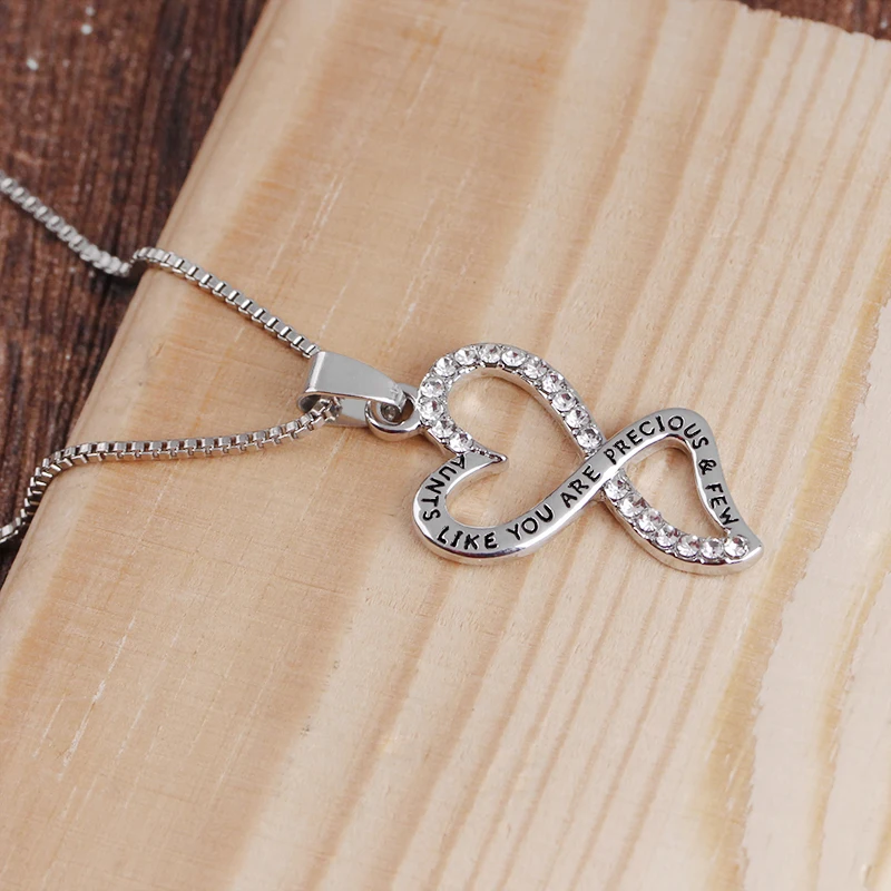 Aunts Like You Are Precious And Few' Aunt Necklace Auntie Pendant