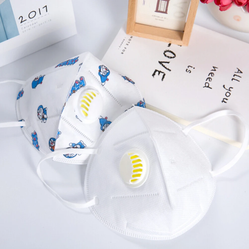 

2 Styles PM2.5 Masks Air Pollution Non-woven Anti-fog Filter Daily Use Vertical Folding Safe Masks Antivirus Dust Anti Fog Haze