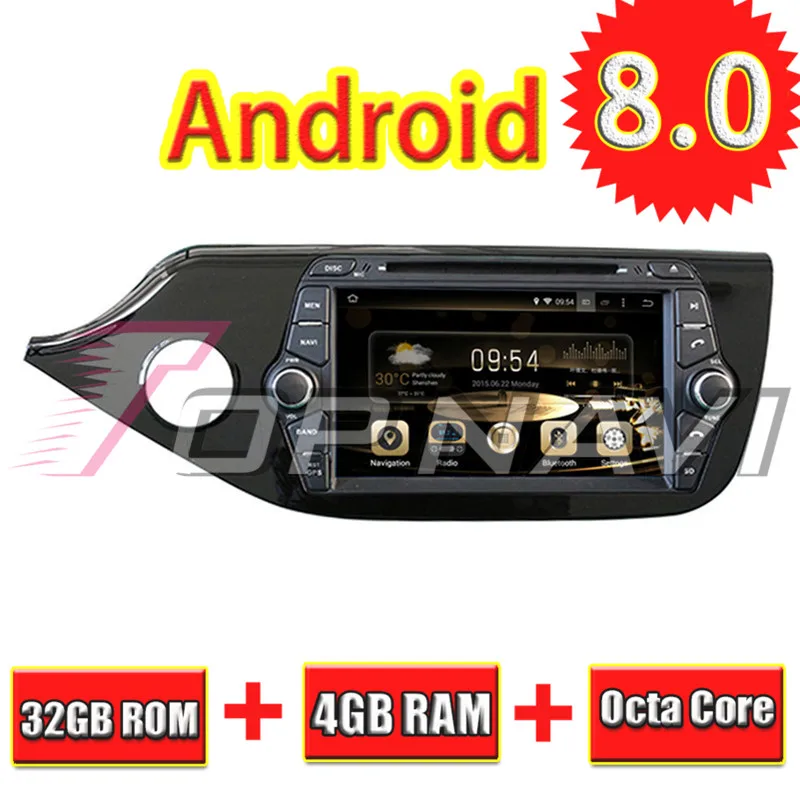 

Topnavi 8'' Octa Core Android 6.0 Car GPS Navigation for KIA CEED 2012- Autoradio DVD Player Multimedia Audio 2 Din Stereo