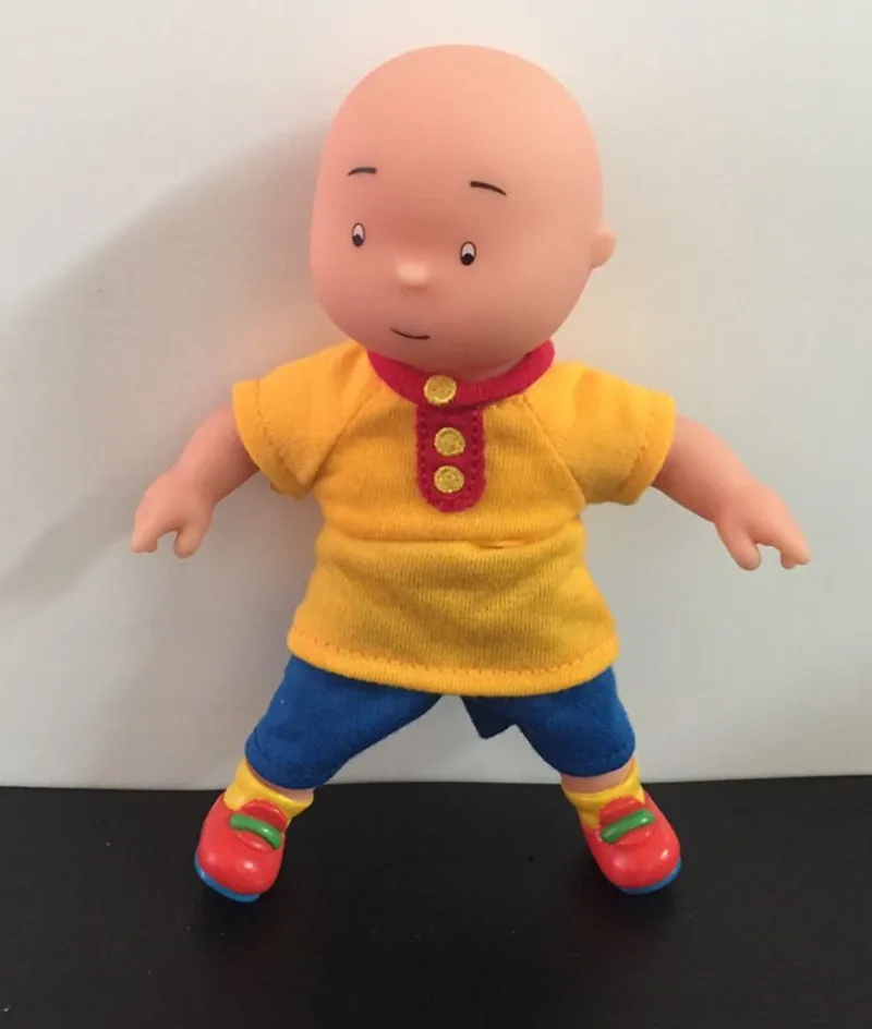 4 шт./лот мультяшная фигурка модель игрушки Caillou 16 см ПВХ фигурка модель игрушки Детский подарок на день рождения