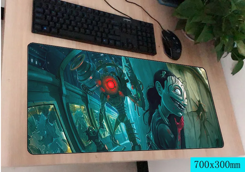 

bioshock mouse pad gamer 700x300mm notbook mouse mat large gaming mousepad large Indie Pop pad mouse PC desk padmouse
