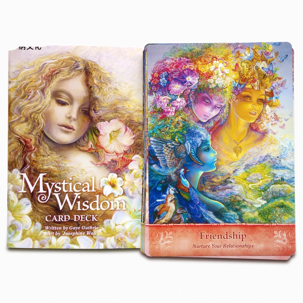 Mystical Wide Card английские загадочные Фортуны Таро карты игра для девочек