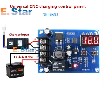 

10pcs XH-M603 Charging Control Module Digital LED Display Storage Lithium Battery Charger Control Switch Protection Board 12-24V