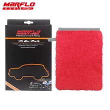 Buy MARFLO New Magic Clay Pad Mitt for Car Washing move Contaminants before Polishing Wax Pad Glove Medium Grade Free Shipping