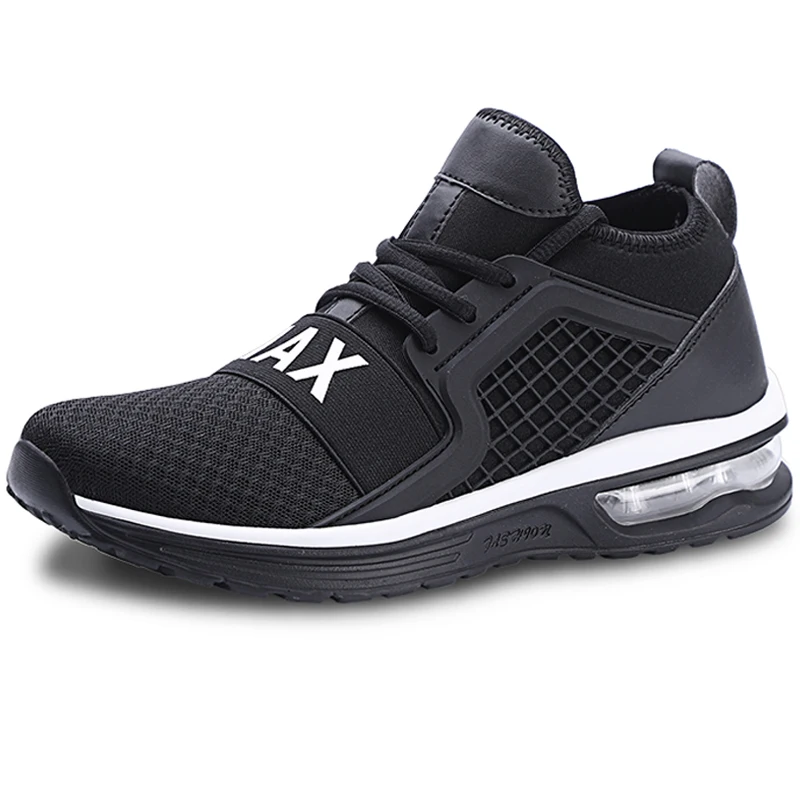 

New Designer Luxury Air Men Running Shoes Black Footwear Male Sports Sneakers Shoes Non-slip Sole Zapatillas Male Walking Shoes