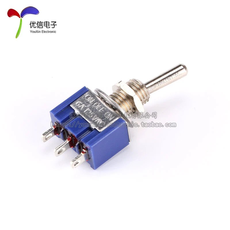 

Button switch 103 single third gear twist switch toggle switch 6A 125VAC