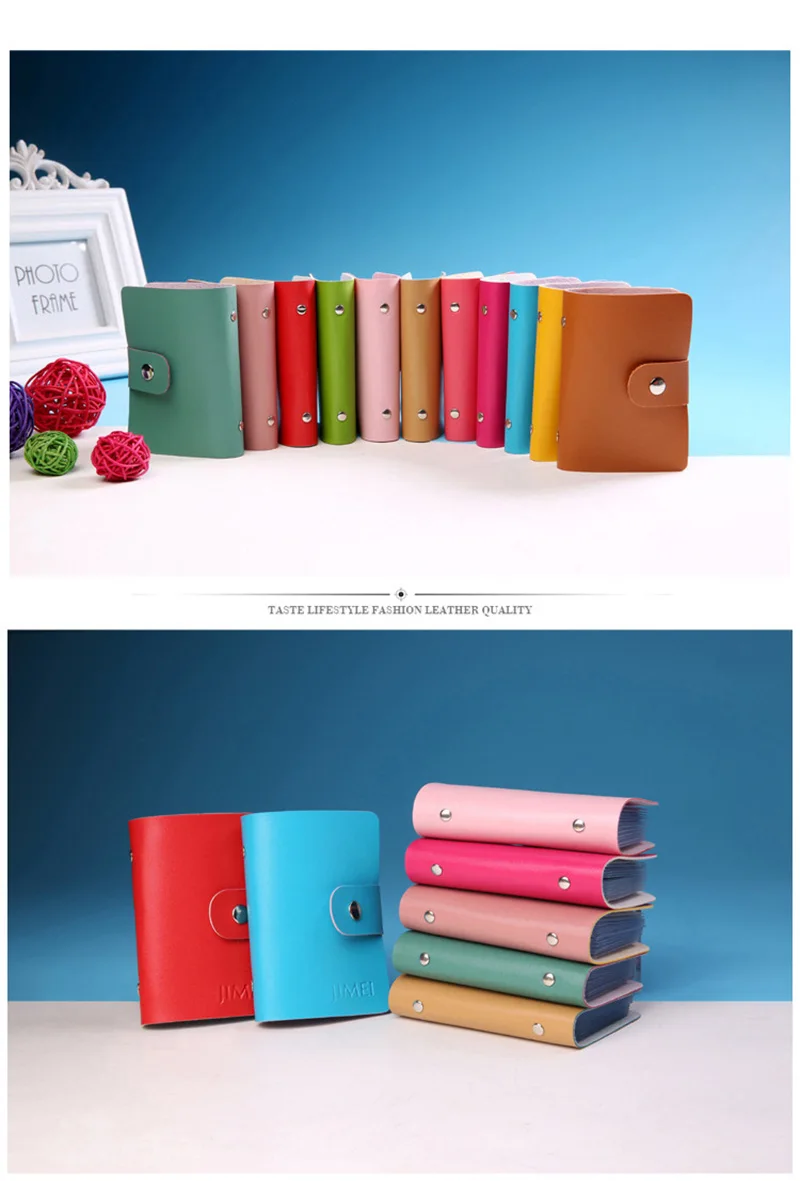 CreditCard Holder 2017 Mini Wallet Men Women Artificial Leather Case Card Holder Wallet Business Card Wallets Bag Case 13 Colors (11)