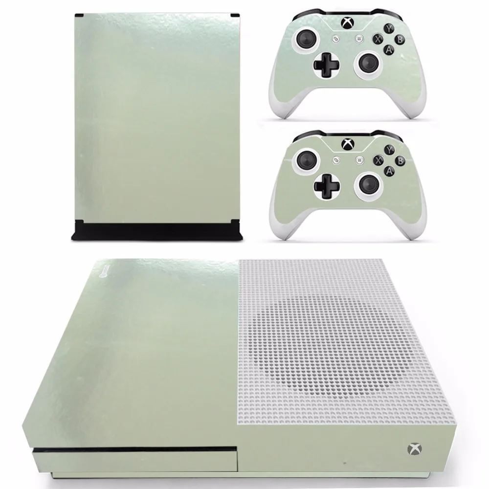 Новый углеродного волокна кожи Стикеры наклейка для microsoft Xbox One S консоли и 2 контроллеров для Xbox One тонкий кожи стикеры