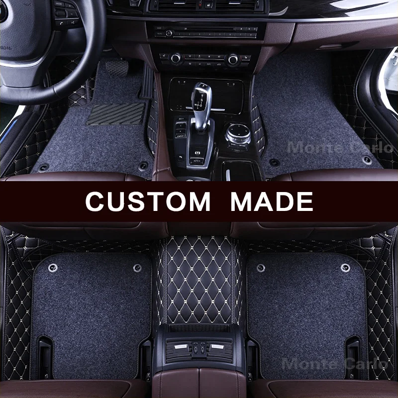 Автомобильный напольный коврик для Hyundai I30 i40 IX25 IX35 Creta Elantra Sonata Tucson Santa Fe Verna Accent Solaris