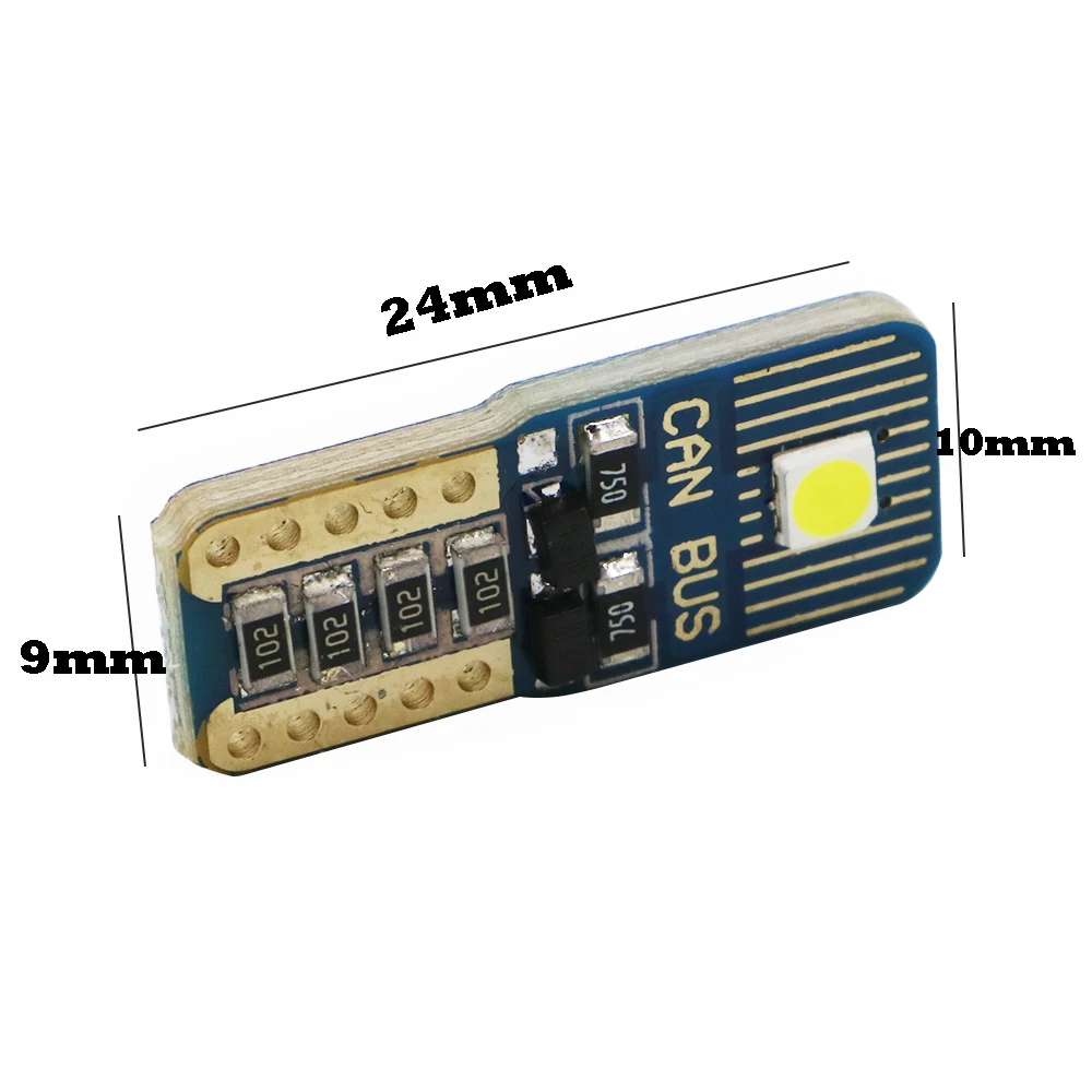 YSY 200X T10 W5W супер яркий 3030 2/4/6/8/10 SMD LED CANBUS без ошибок резервного копирования