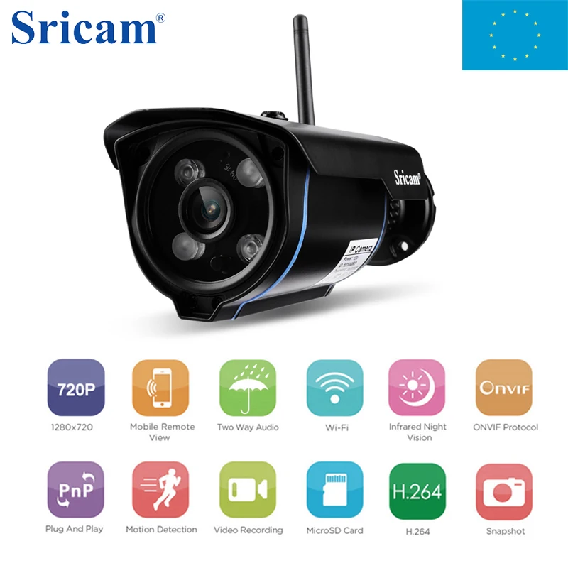 Sricam SP007 720 HD WiFi Cam for Home Security Wireless IP camera Onvif