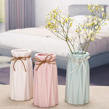 

European contracted ceramic vase dried flower vase furnishing articles table decor