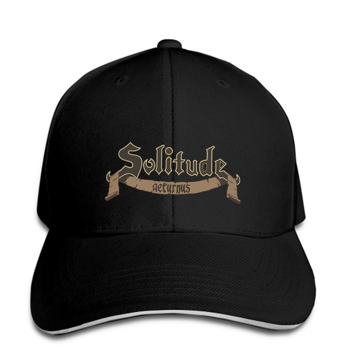 Мужская бейсболка Solitude Aeturnus Music fanart. tv Snapback cap Женская солнцезащитный