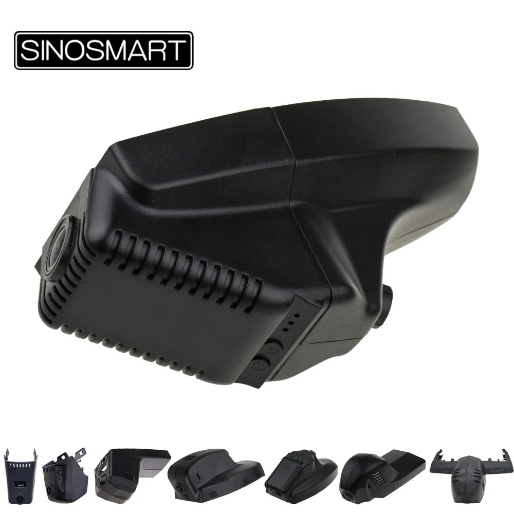 SINOSMART Novatek 96672 Wifi DVR для BMW 3 4 5 7 серии X1 X3 X4 F10 530GT 528 2010 до 2015 управление через