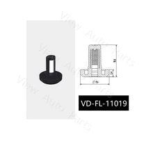 100 шт. Инжектор топлива микро Корзина Фильтр Одежда высшего качества ремонт инжектора Услуги Наборы Размеры: 9.6x2.4x10.6 мм vd-fl-11019