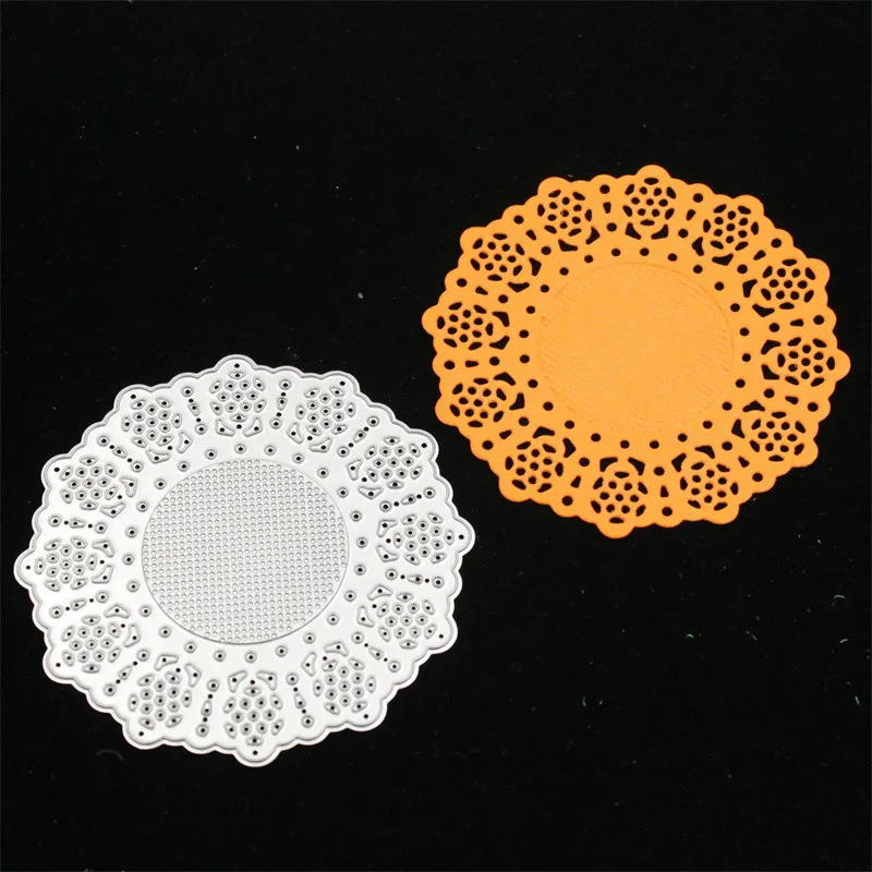 

KSCRAFT New Flower Doily Metal Cutting Dies Stencils for DIY Scrapbooking/photo album Decorative Embossing DIY Paper Cards