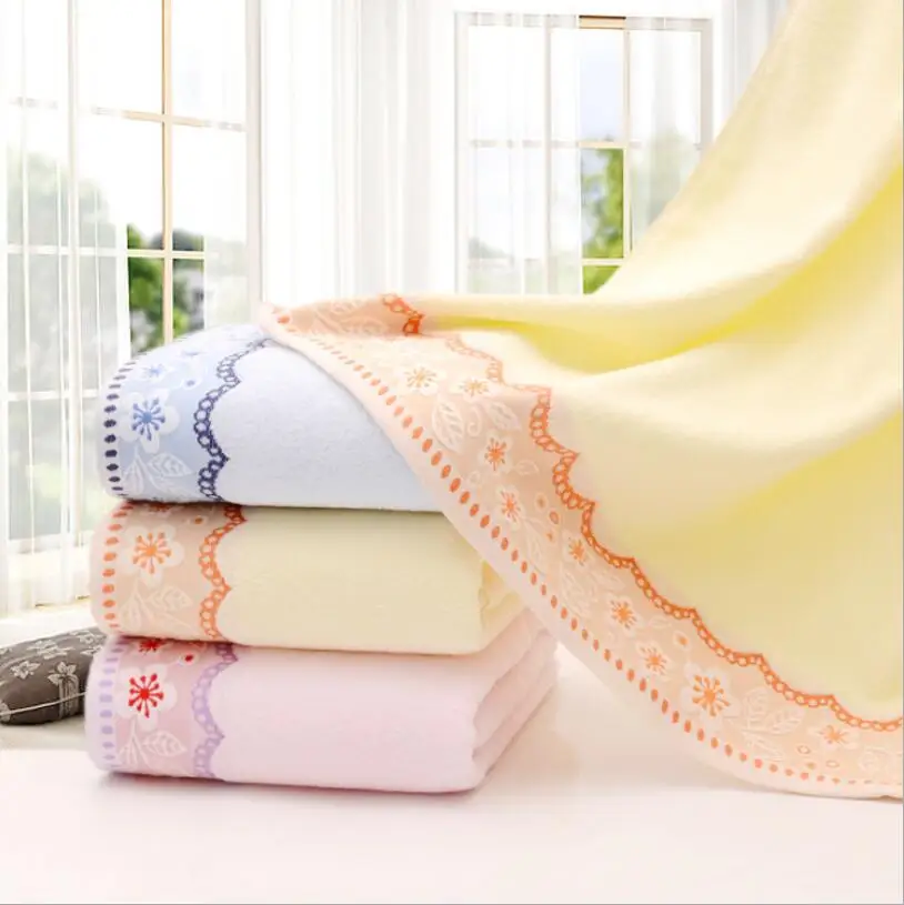 New Arrival 70*140cm Increased thickening fashion cotton towels soft