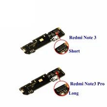 Микрофонный модуль+ USB плата с зарядным портом гибкий кабель соединительные части для Xiaomi Redmi Note 3 3pro Замена