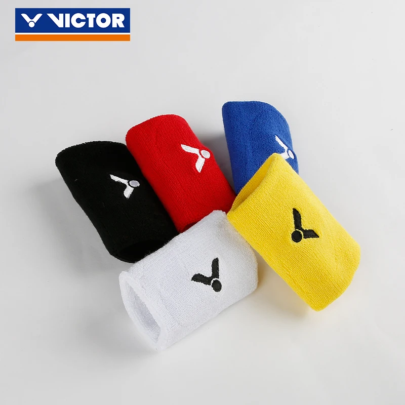 2 Pcs 1 Pair Victor Badminton Tennis Sport Wrist Guard Support Sp123in Badminton Accessories