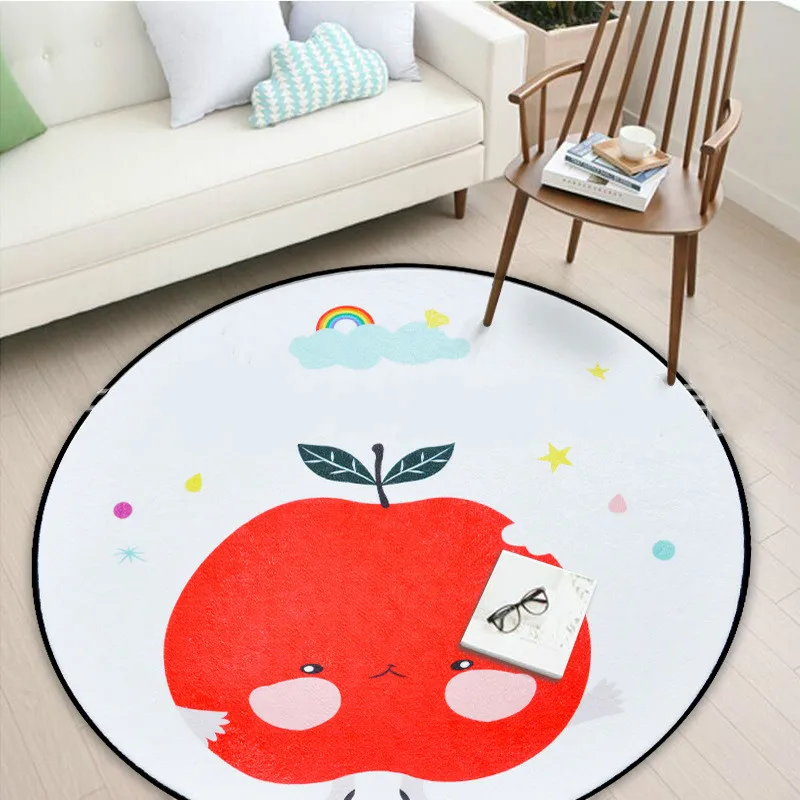 Buy Nordic Style Round Rug Kids Baby Play Carpet Super