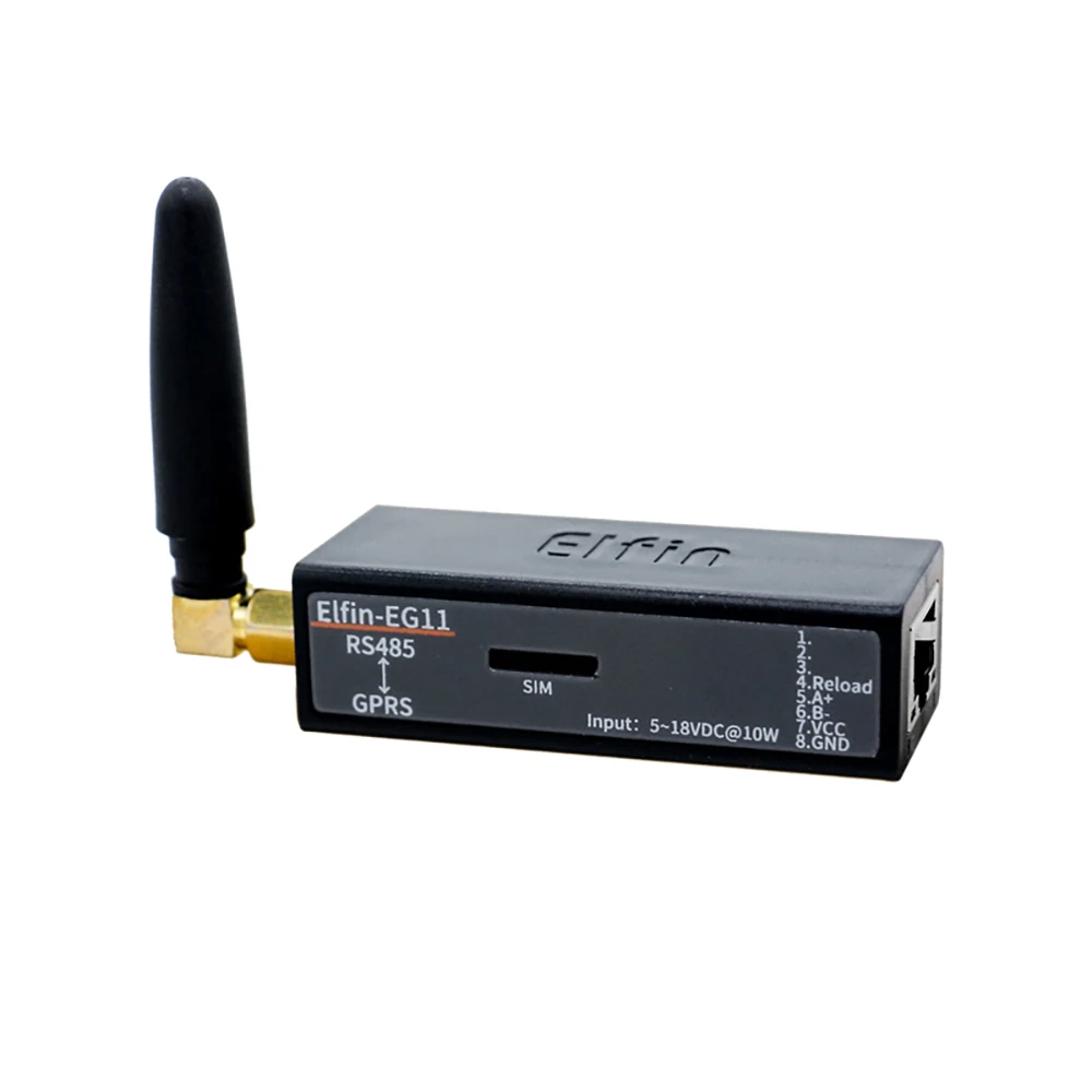 Модуль RJ45 RS485 к GPRS GSM Серийный порт сетевое устройство веб сервера поддержка