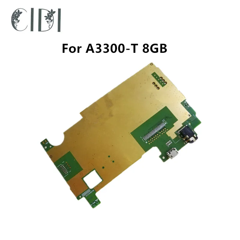 Бывшая в употреблении тестированная Рабочая плата CIDI для LENOVO A3300 A3300-T 8GB 3G версия