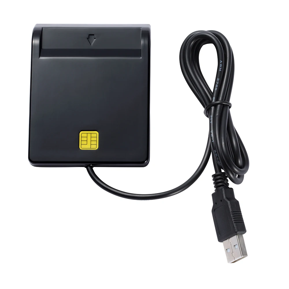 Zoweetek 12026 1 USB считыватель смарт карт writerPC/SC EMV ISO7816|card reader|usb smart card readersmart reader |