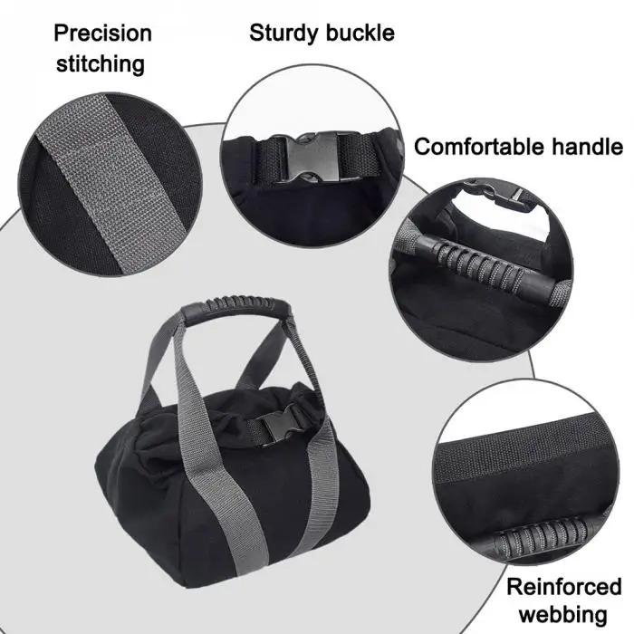 Недавно 1 шт. мешок с песком кеттлбелл Тяжелая атлетика холст для дома тренировки мышц фитнес
