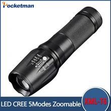 Ultra Bright 5 Modes font b led b font font b flashlight b font 2400 Lumen
