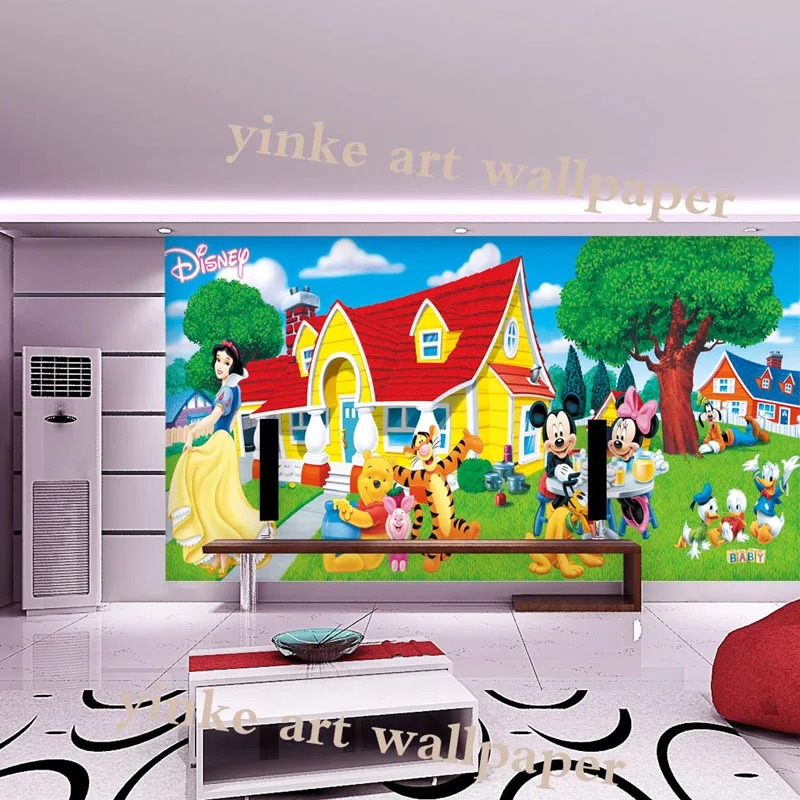 

Thickness Simple Modern 3d Wallpaper Bedroom Living Room Warmer Children 3D Anti-static Water Resistant Background Wallpaper