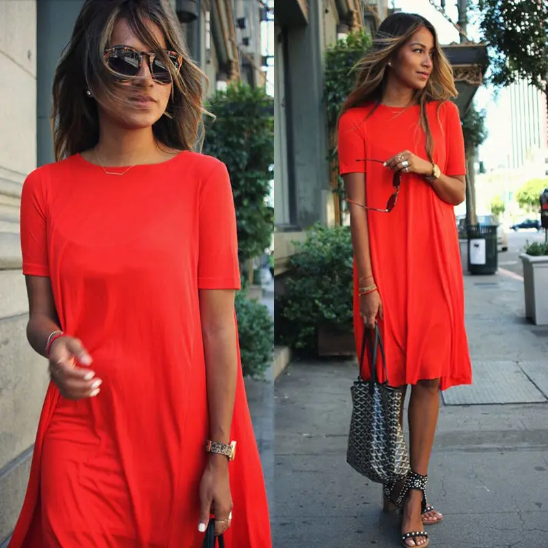 Fashion New Red Plus Size font b Sexy b font font b Women b font Summer