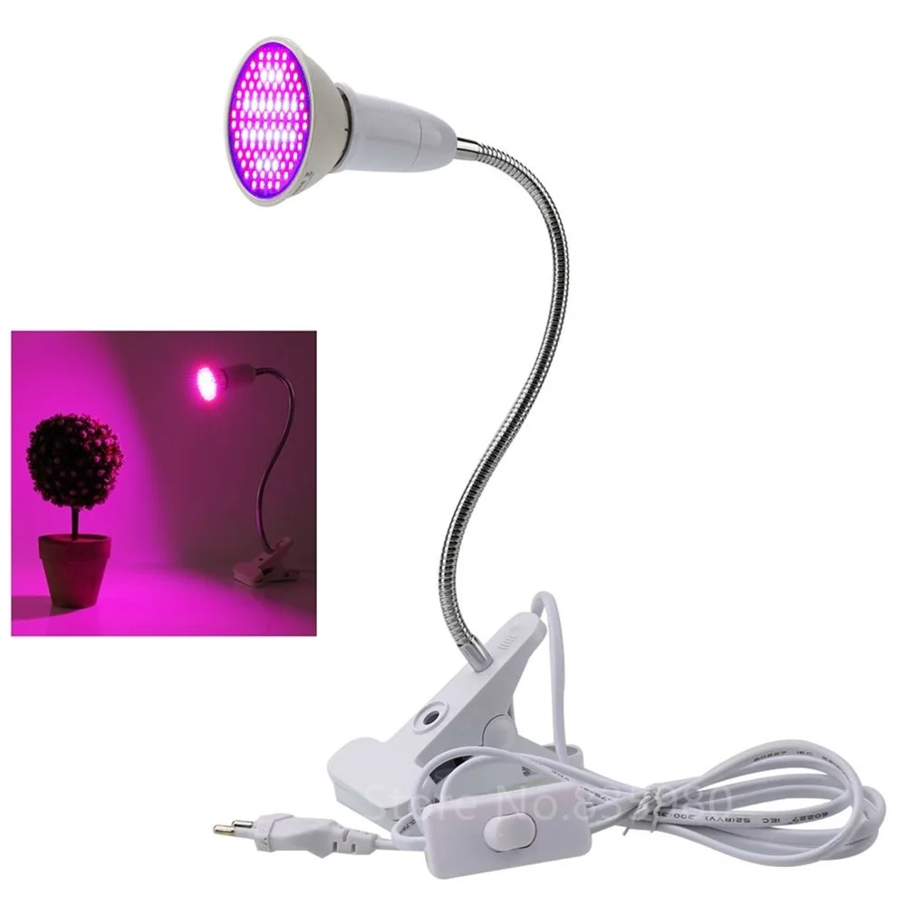 Buy 106 LED Grow Light 360 Flexible Desk Holder Clip