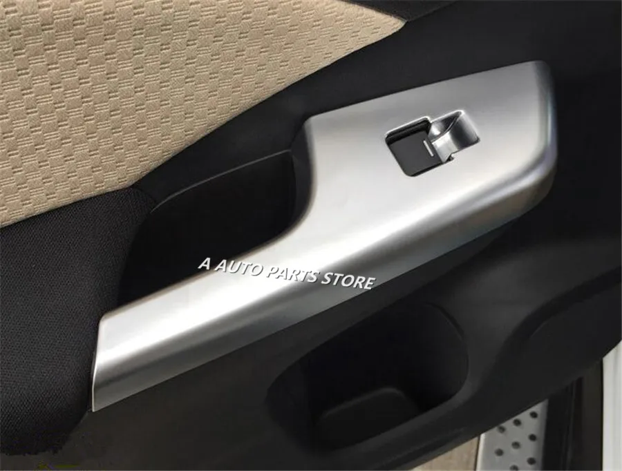ABS аксессуары для Honda CRV CR-V 2013 внутренняя дверная ручка панель наклейка объемный оконный переключатель крышка комплект отделка